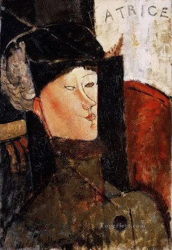 アメデオ・モディリアーニ Painting - ベアトリス・ヘイスティングスの肖像 1916 年 1 アメデオ・モディリアーニ